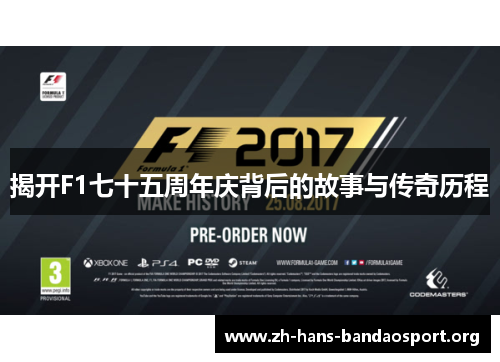 揭开F1七十五周年庆背后的故事与传奇历程